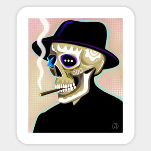 Skull Sticker